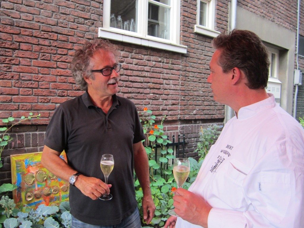 Ronald Hoeben met Bert van Buschbach