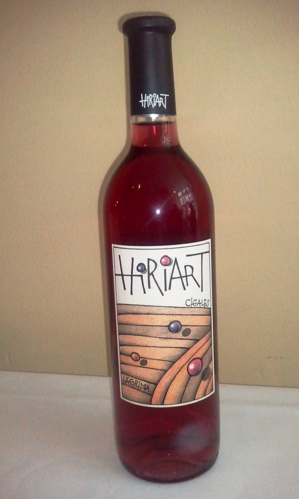 De winnaar: Hiriart rosado uit Cigales, Spanje